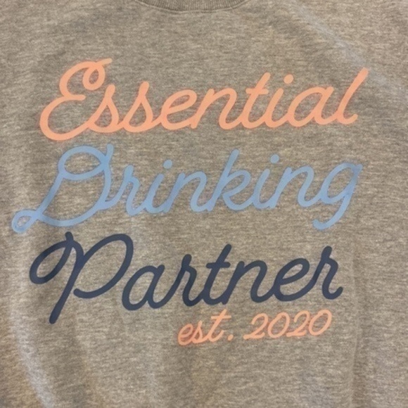 “Essential Drinking Partner” sweatshirt - Picture 2 of 7